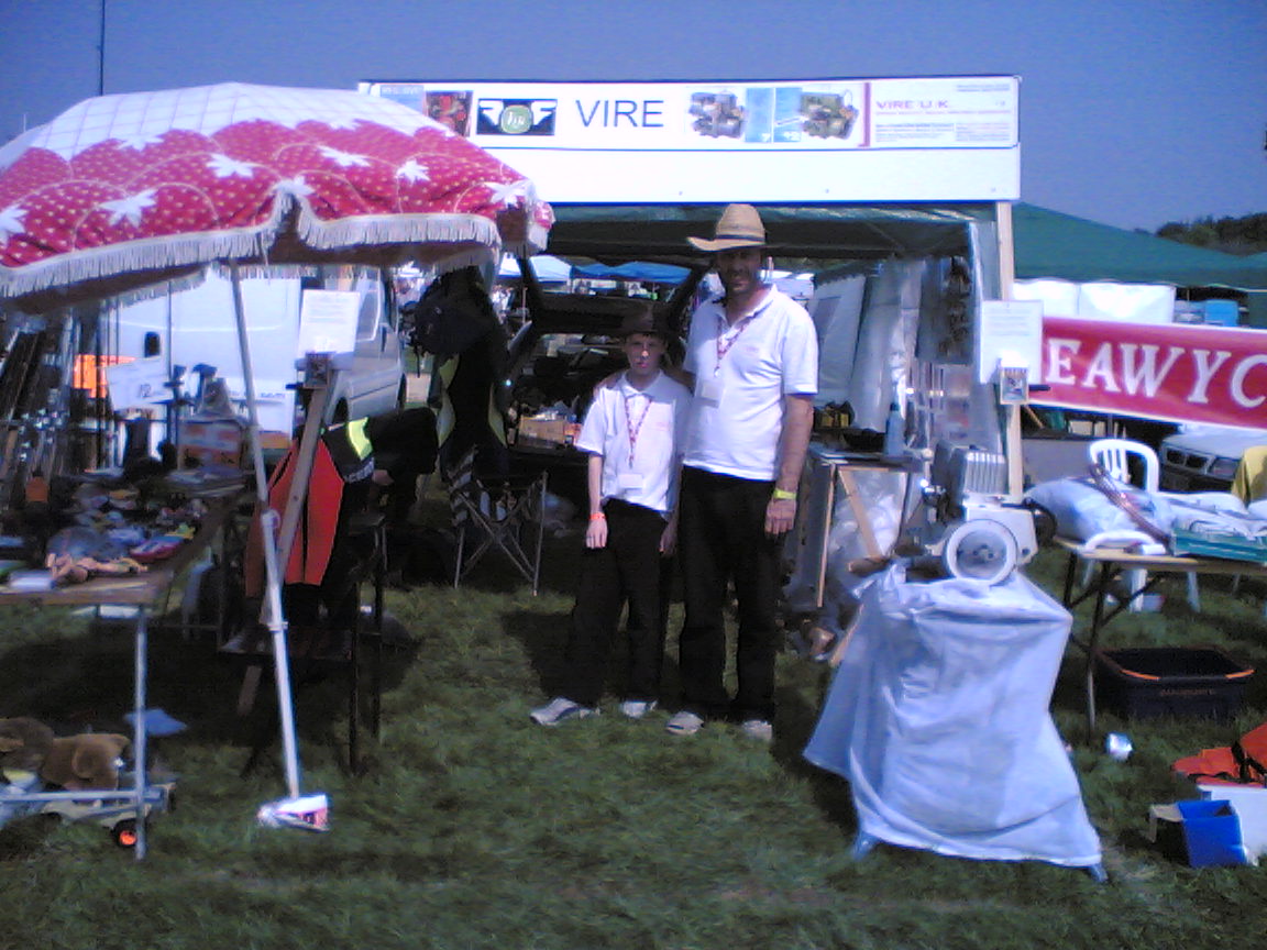 2007 at Beulieu we made many new freinds, see you this year - smaller stand in those days