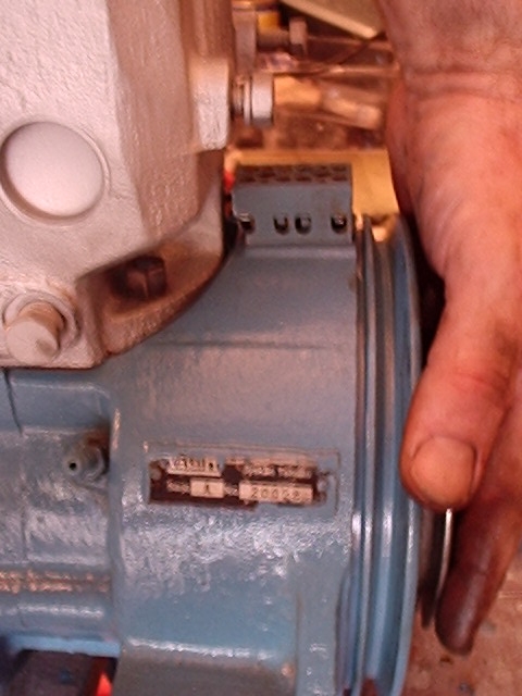 turn the crank as if starting direction to ensure rubber is folded into pump body nicely